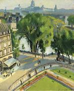 Vue du Quai du Louvre robert delaunay